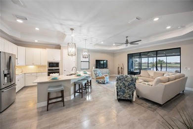 Executive 4-bedroom, 2-bath pool home with a 2-car garage and on Sarasota National Golf Club in Florida - for sale on GolfHomes.com, golf home, golf lot