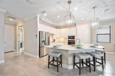 Executive 4-bedroom, 2-bath pool home with a 2-car garage and on Sarasota National Golf Club in Florida - for sale on GolfHomes.com, golf home, golf lot