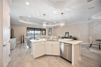 Executive 4-bedroom, 2-bath pool home with a 2-car garage and on Sarasota National Golf Club in Florida - for sale on GolfHomes.com, golf home, golf lot