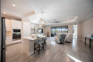 Executive 4-bedroom, 2-bath pool home with a 2-car garage and on Sarasota National Golf Club in Florida - for sale on GolfHomes.com, golf home, golf lot