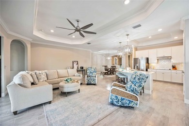 Executive 4-bedroom, 2-bath pool home with a 2-car garage and on Sarasota National Golf Club in Florida - for sale on GolfHomes.com, golf home, golf lot