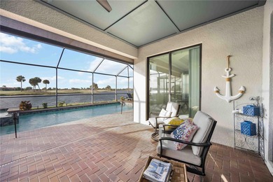 Executive 4-bedroom, 2-bath pool home with a 2-car garage and on Sarasota National Golf Club in Florida - for sale on GolfHomes.com, golf home, golf lot