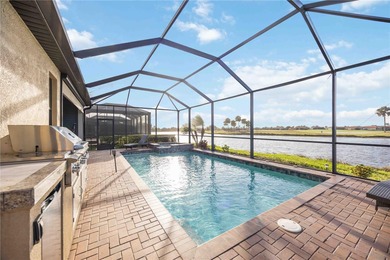 Executive 4-bedroom, 2-bath pool home with a 2-car garage and on Sarasota National Golf Club in Florida - for sale on GolfHomes.com, golf home, golf lot