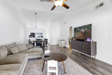 Nestled on a quiet street, this turnkey CBS townhouse has been on The Golf Club of Jupiter in Florida - for sale on GolfHomes.com, golf home, golf lot