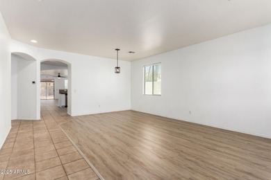 Welcome to 28232 N Abby Cir, a refreshed 4-bedroom, 2-bath home on The Golf Club At Johnson Ranch in Arizona - for sale on GolfHomes.com, golf home, golf lot