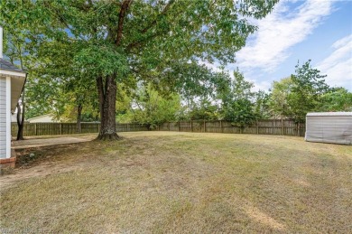 Eastside Greenwood Charmer with a tiled living room and on Vache-Grasse Country Club in Arkansas - for sale on GolfHomes.com, golf home, golf lot