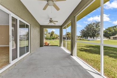 Under contract-accepting backup offers. Welcoming 3 bedroom, 2 on Deep Creek Golf Club in Florida - for sale on GolfHomes.com, golf home, golf lot