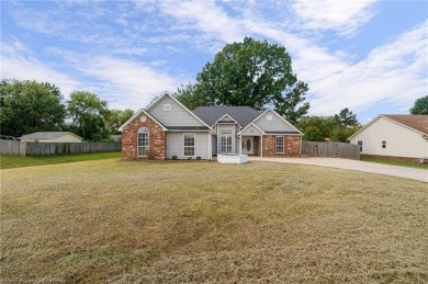 Eastside Greenwood Charmer with a tiled living room and on Vache-Grasse Country Club in Arkansas - for sale on GolfHomes.com, golf home, golf lot