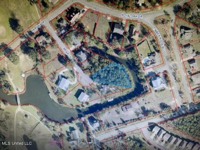 2  large waterfront lots in Timber Ridge on a Cul de Sac - These on Pass Christian Isles Golf Club in Mississippi - for sale on GolfHomes.com, golf home, golf lot