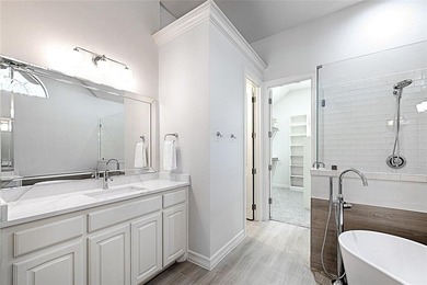 Traditional elegance meets modern refreshment in this on Bridlewood Golf Course in Texas - for sale on GolfHomes.com, golf home, golf lot