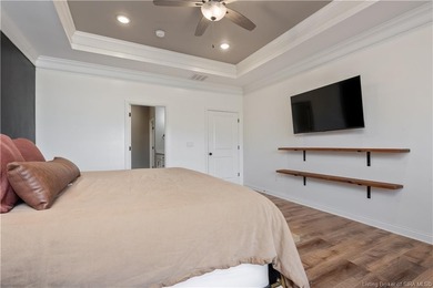 This beautifully designed Discovery Built one-story home offers on Champions Pointe Golf Course in Indiana - for sale on GolfHomes.com, golf home, golf lot