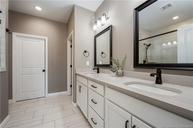 This beautifully designed Discovery Built one-story home offers on Champions Pointe Golf Course in Indiana - for sale on GolfHomes.com, golf home, golf lot