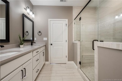 This beautifully designed Discovery Built one-story home offers on Champions Pointe Golf Course in Indiana - for sale on GolfHomes.com, golf home, golf lot