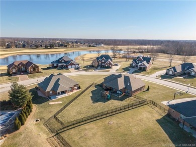 This beautifully designed Discovery Built one-story home offers on Champions Pointe Golf Course in Indiana - for sale on GolfHomes.com, golf home, golf lot
