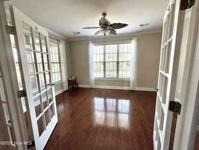 This all-brick, well-maintained, ranch home is located just on Magnolia Greens Golf Plantation in North Carolina - for sale on GolfHomes.com, golf home, golf lot