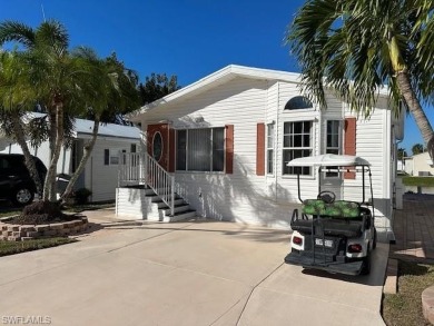 Open floor plan, high ceilings, a true 2Br/2Ba, and new roof in on The Rookery At Marco in Florida - for sale on GolfHomes.com, golf home, golf lot