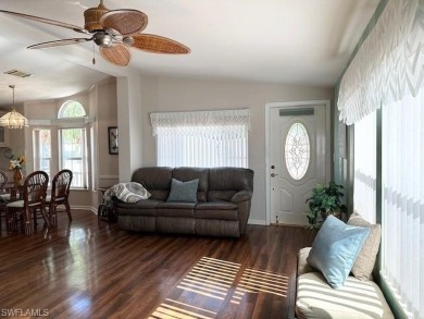 Open floor plan, high ceilings, a true 2Br/2Ba, and new roof in on The Rookery At Marco in Florida - for sale on GolfHomes.com, golf home, golf lot