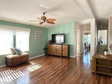 Open floor plan, high ceilings, a true 2Br/2Ba, and new roof in on The Rookery At Marco in Florida - for sale on GolfHomes.com, golf home, golf lot