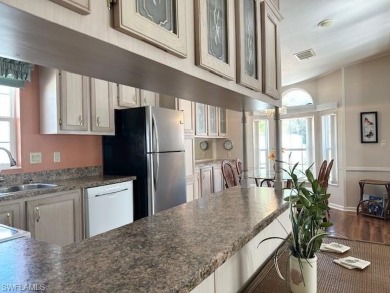 Open floor plan, high ceilings, a true 2Br/2Ba, and new roof in on The Rookery At Marco in Florida - for sale on GolfHomes.com, golf home, golf lot