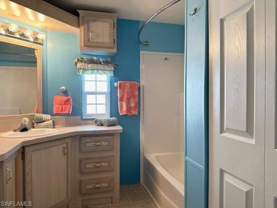 Open floor plan, high ceilings, a true 2Br/2Ba, and new roof in on The Rookery At Marco in Florida - for sale on GolfHomes.com, golf home, golf lot