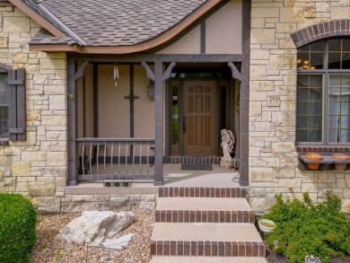 This stunning custom built home by K.G. Day Builders has on Winfield Country Club in Kansas - for sale on GolfHomes.com, golf home, golf lot