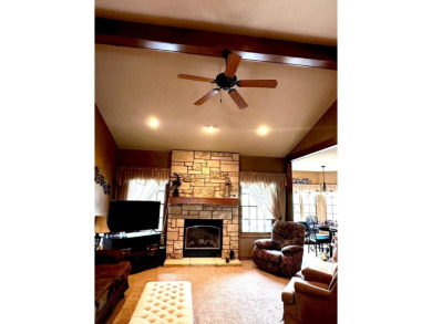 This stunning custom built home by K.G. Day Builders has on Winfield Country Club in Kansas - for sale on GolfHomes.com, golf home, golf lot