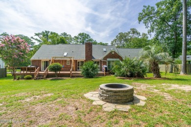 Exquisite move in ready brick home adjacent to Morehead City on Morehead City Country Club in North Carolina - for sale on GolfHomes.com, golf home, golf lot