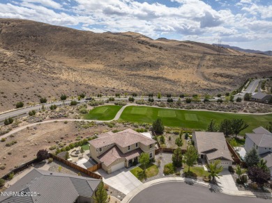 The spacious primary suite includes a private balcony where you on DAndrea Golf Club in Nevada - for sale on GolfHomes.com, golf home, golf lot