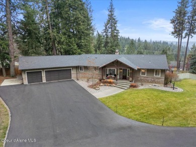 A golfer's paradise is the hallmark of this rare 1.7 acre on Hayden Lake Country Club in Idaho - for sale on GolfHomes.com, golf home, golf lot