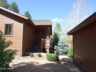 Gorgeous getaway in the beautiful White Mountains of Arizona on Bison Golf and Country Club in Arizona - for sale on GolfHomes.com, golf home, golf lot