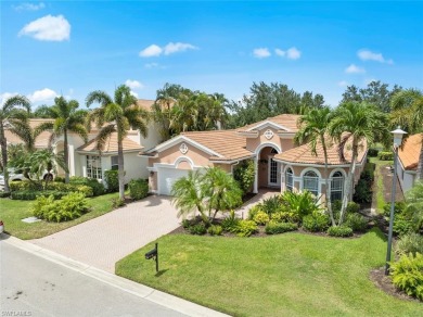 Welcome to 19793 Casa Verde Way, a beautifully maintained on Estero Country Club in Florida - for sale on GolfHomes.com, golf home, golf lot