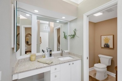 Live the dream in this gorgeous 2 bedroom, 2 bath, plus den on Rosedale Golf and Tennis Club in Florida - for sale on GolfHomes.com, golf home, golf lot