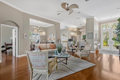 Live the dream in this gorgeous 2 bedroom, 2 bath, plus den on Rosedale Golf and Tennis Club in Florida - for sale on GolfHomes.com, golf home, golf lot