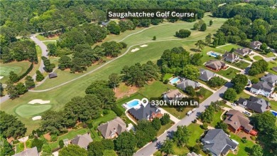 Overlooking the scenic fairways of Saugahatchee Golf Course on Saugahatchee Country Club in Alabama - for sale on GolfHomes.com, golf home, golf lot