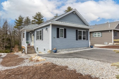 Beautifully designed 2-bedroom, 2.5-bath Ranch is situated in on Point Sebago Golf/Beach Resort in Maine - for sale on GolfHomes.com, golf home, golf lot