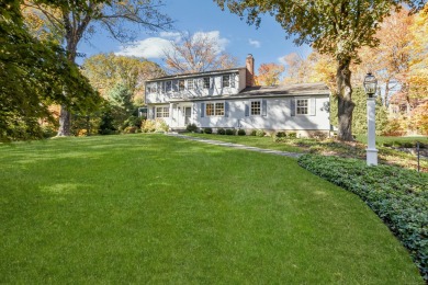 Nestled on a desirable lane in the historic Silvermine area on Silvermine Golf Club   in Connecticut - for sale on GolfHomes.com, golf home, golf lot