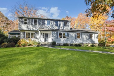 Nestled on a desirable lane in the historic Silvermine area on Silvermine Golf Club   in Connecticut - for sale on GolfHomes.com, golf home, golf lot