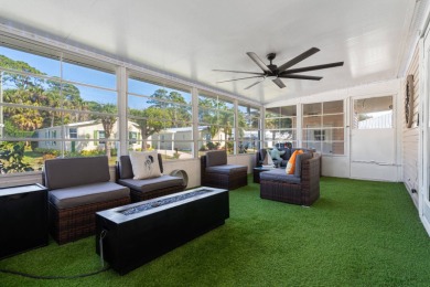 Step into this warm and welcoming 2 bed/ 2 bath completely on Spanish Lakes Fairways in Florida - for sale on GolfHomes.com, golf home, golf lot