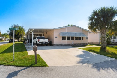 Step into this warm and welcoming 2 bed/ 2 bath completely on Spanish Lakes Fairways in Florida - for sale on GolfHomes.com, golf home, golf lot