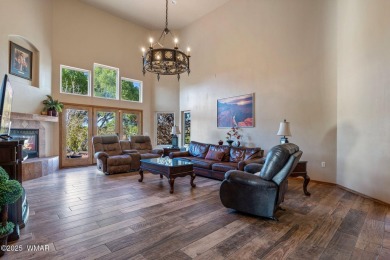 Welcome to your dream home on the 18th hole! This spacious on Snowflake Municipal Golf Course in Arizona - for sale on GolfHomes.com, golf home, golf lot