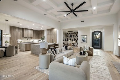 Experience elevated living in this gated, beautifully reimagined on Gainey Ranch Golf Club in Arizona - for sale on GolfHomes.com, golf home, golf lot