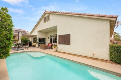 Beautiful single-story home in a gated community in Southern on Southern Highlands Golf Club in Nevada - for sale on GolfHomes.com, golf home, golf lot