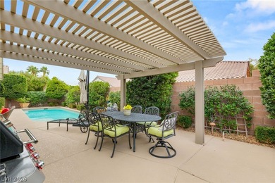 Beautiful single-story home in a gated community in Southern on Southern Highlands Golf Club in Nevada - for sale on GolfHomes.com, golf home, golf lot