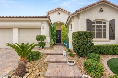 Beautiful single-story home in a gated community in Southern on Southern Highlands Golf Club in Nevada - for sale on GolfHomes.com, golf home, golf lot