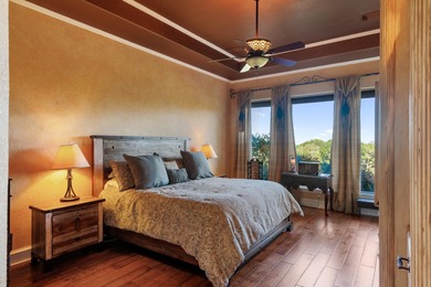 This stunning, custom-built two-story home is perched on Apple on Ram Rock Golf Course in Texas - for sale on GolfHomes.com, golf home, golf lot