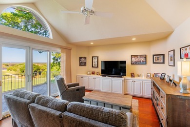 This stunning, custom-built two-story home is perched on Apple on Ram Rock Golf Course in Texas - for sale on GolfHomes.com, golf home, golf lot