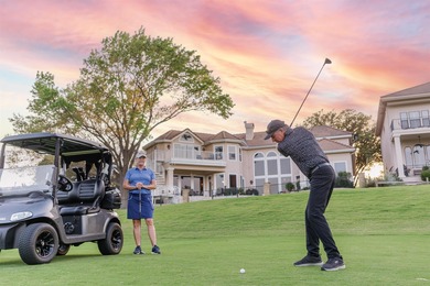 This stunning, custom-built two-story home is perched on Apple on Ram Rock Golf Course in Texas - for sale on GolfHomes.com, golf home, golf lot