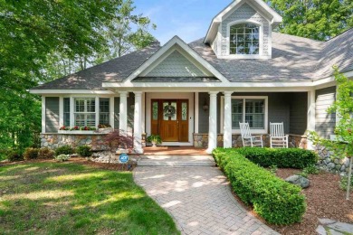 Discover architectural excellence in this stunning property on Boyne Highlands Golf Courses in Michigan - for sale on GolfHomes.com, golf home, golf lot