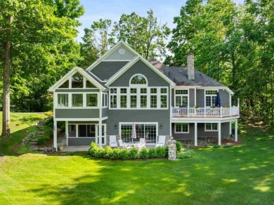 Discover architectural excellence in this stunning property on Boyne Highlands Golf Courses in Michigan - for sale on GolfHomes.com, golf home, golf lot