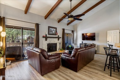 Nestled in the peaceful pines, this fully furnished 3-bedroom on Pinetop Lakes Golf and Country Club in Arizona - for sale on GolfHomes.com, golf home, golf lot